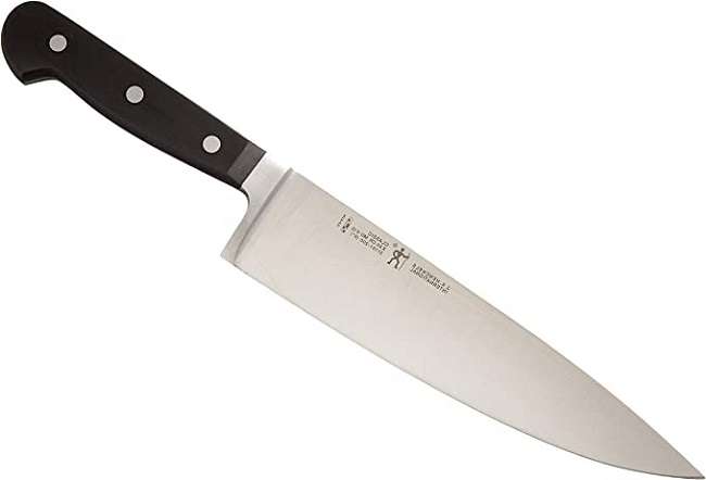 HENCKELS Classic 8-inch Professional Chef Knife, Kitchen Knife, German Knife, Black