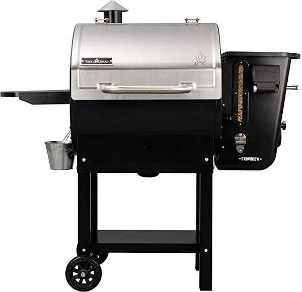 Camp Chef 24 inc. WIFI Woodwind unique Pellet Grill & Smoker with Sidekick (PG14) - WIFI & Bluetooth Connectivity