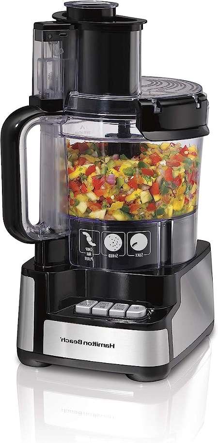 Hamilton Beach Stack & Snap Food Processor and Vegetable Chopper