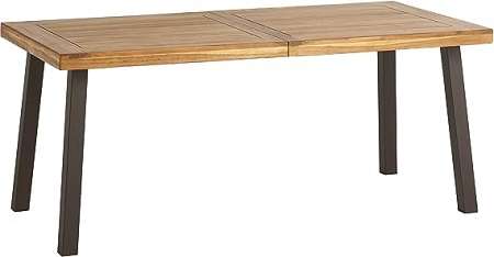 Christopher Knight Home Della Acacia Wood Dining Table